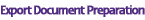 Export Document Preparation